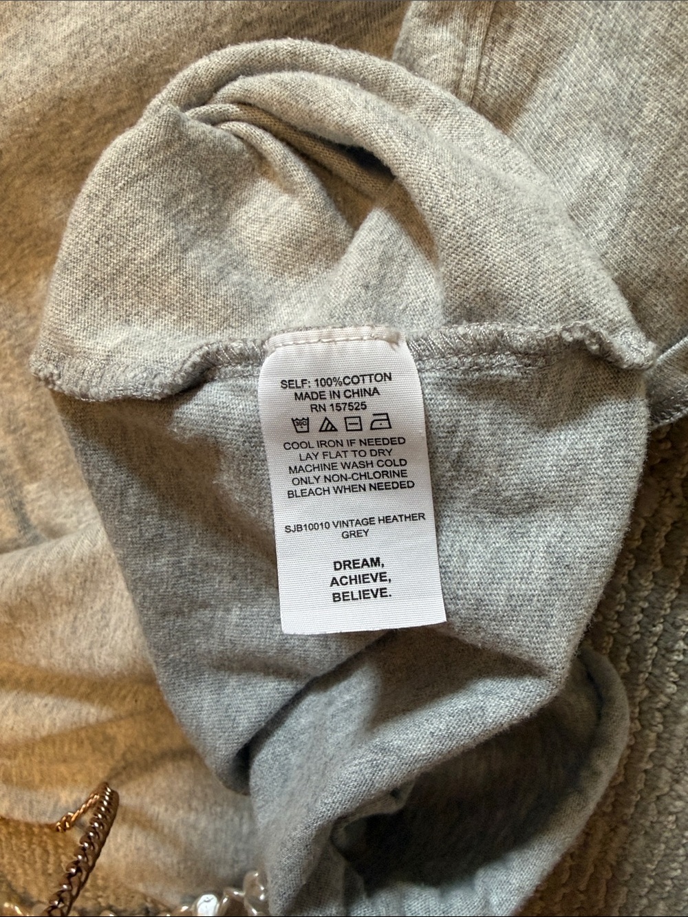 Sincerely Jules Heather Gray 'Love Is Love' Daisy Tee - Picture 4 of 4